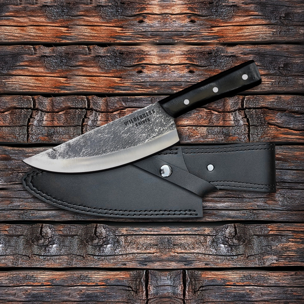 Frontier Edge – Carbon Steel Wilderness Chef Knife