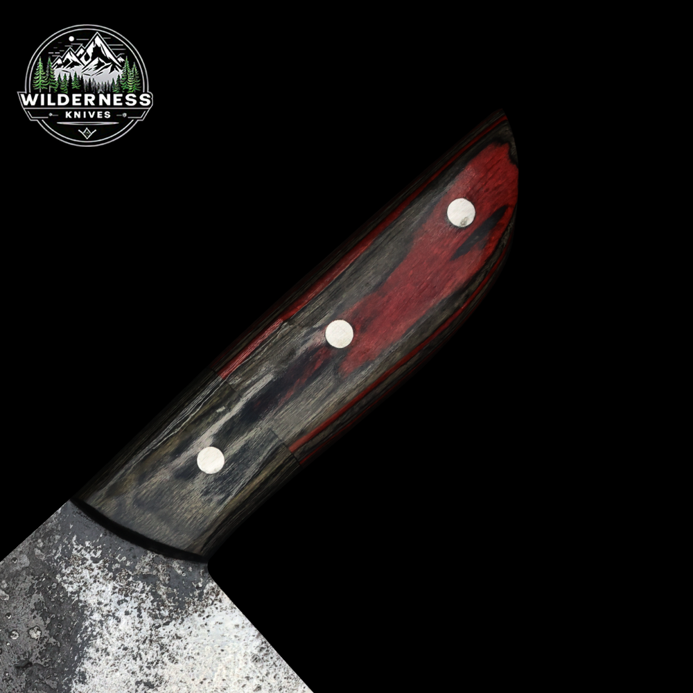 Custom Handmade Carbon Steel Serbian Knife