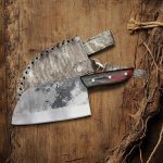 Custom Handmade Carbon Steel Serbian Knife
