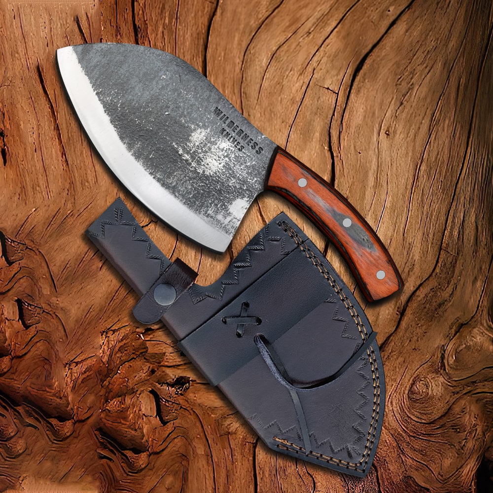 Carbon Steel Serbian Knife