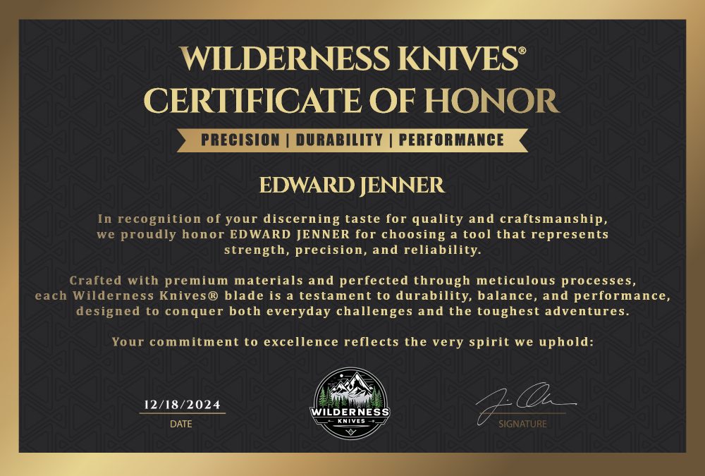 Precision-Crafted Carbon Steel Premium Hand Forged Serbian Knife by Wilderness Knives®