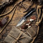 Premium Hand-Forged Fixed Blade Bushcraft Knife by Wilderness Knives®
