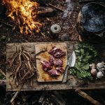 Hand-Forged Skinning Knife with Razor-Sharp Blade and Comfortable Grip by Wilderness Knives®