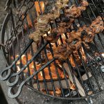 Heavy Duty Forged Skewers - Set of 4