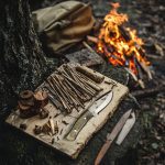 Exceptional Sharpness : Hand-Forged Carbon Steel Premium Bushcraft Knife by Wilderness Knives®