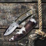 Exceptional Sharpness : Hand-Forged Carbon Steel Premium Bushcraft Knife by Wilderness Knives®