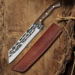 Ranger’s Valor – Hand-Forged Carbon Steel Wilderness Hunting Knife