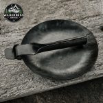 Hand-Forged Skillet with Folding Handle