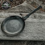Hand-Forged Skillet with Folding Handle