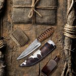 Hand-Forged Carbon Steel Unique Style Chef Knife by Wilderness Knives®