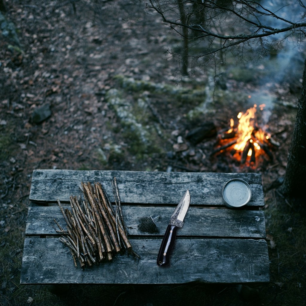 Fixed-Blade-Bushcraft-Knife
