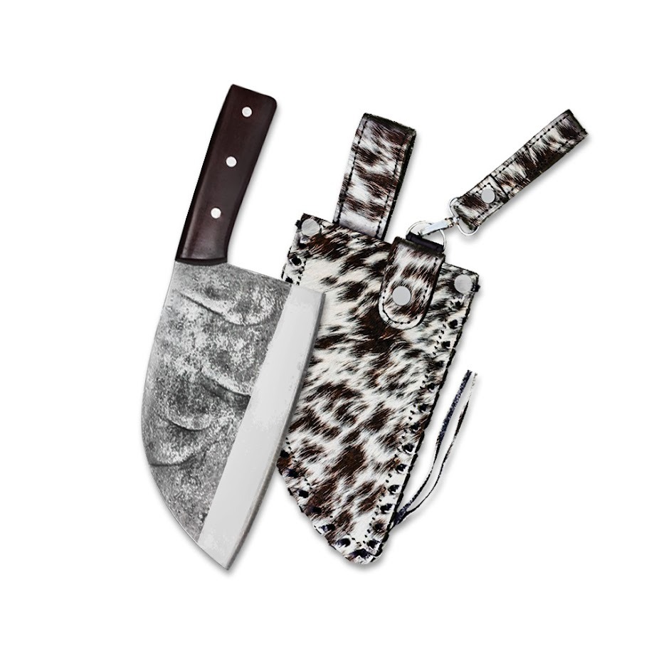 Carbon Steel Serbian Knife