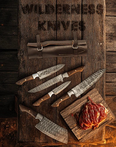 Wilderness Knives - Wilderness Chef Knife Set
